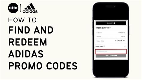 adidas promo code first time